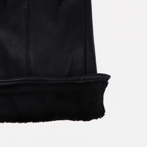 Перчатки женские, безразмерные, с утеплителем, цвет чёрный - Simaland фото 3