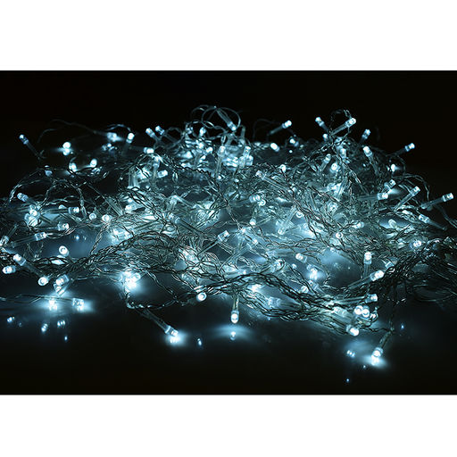 Электрогирлянда светодиодная Бахрома, 6*0,7м, 192 лампы, холодный