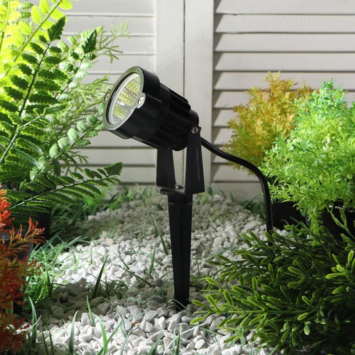 Светильник светодиодный грунтовый, 7 Вт, 630 лм, IP65, 3000К, 220 В - Simaland фото 3