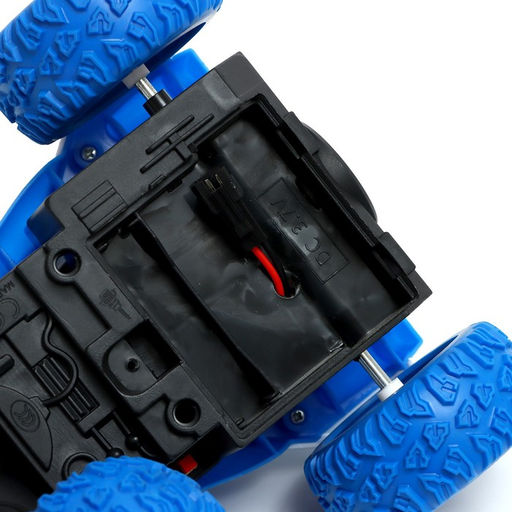 Машинка Перевёртыш, радиоуправляемая, работает от аккумулятора, цвет синий - Автоград фото 6