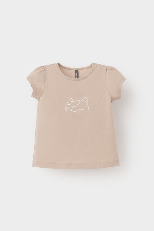 Crockid _ КР 302548/темно-бежевый к491 фуфайка д/дев яс