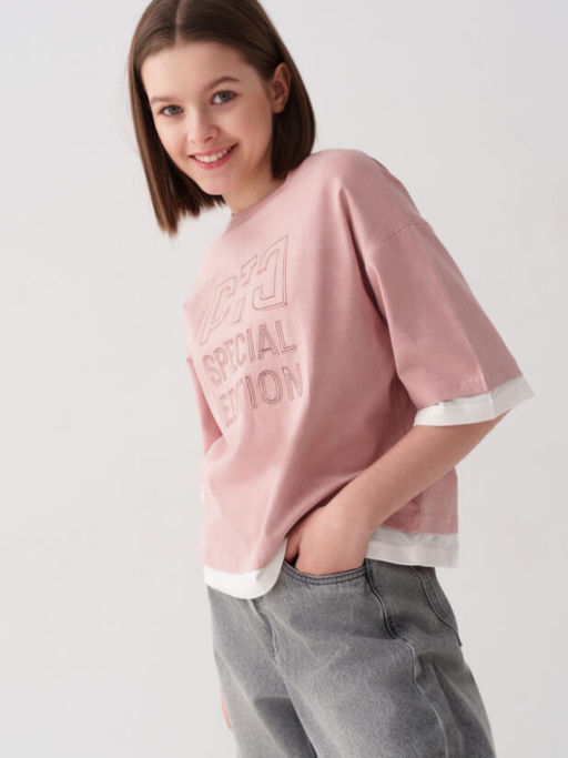 12621135 Джемпер для девочек (футболка)