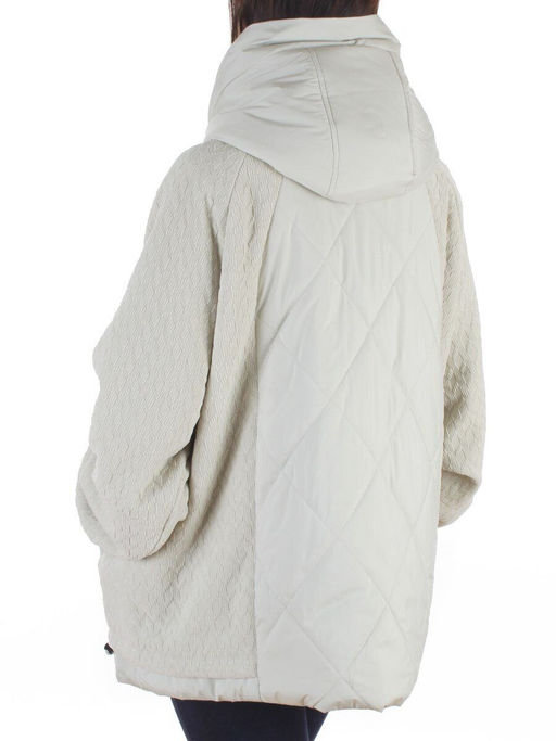 18518-1 OLIVE Куртка демисезонная женская