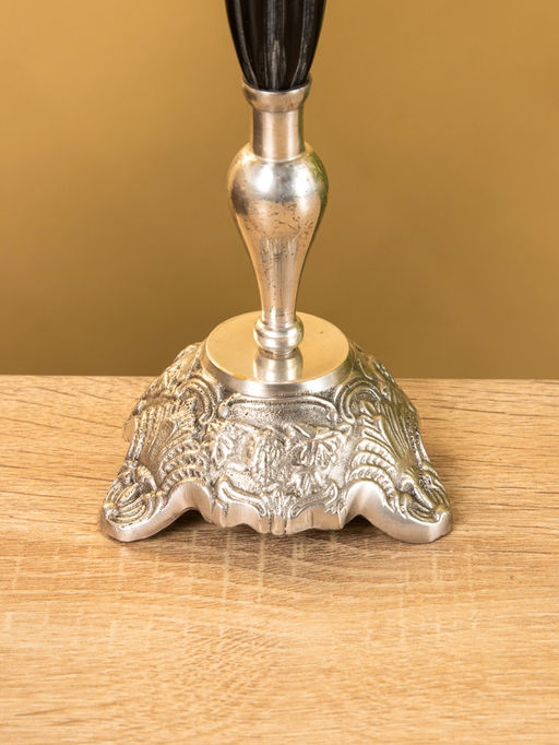 Подсвечник «Пьедестал», 8.5×8.5×33 см, латунь, смола