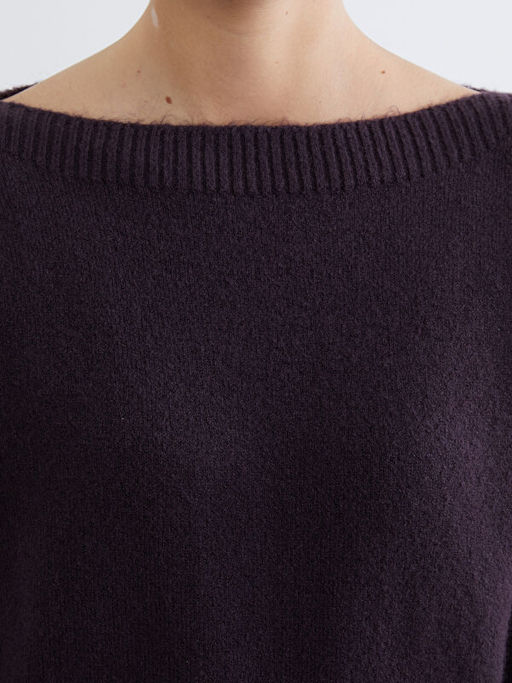 Kay?k Yaka Kad?n Triko Kazak