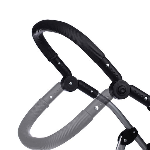 Коляска для кукол (для двойни)металлическая,прогулочная,с тентом,с корзиной,в пакете