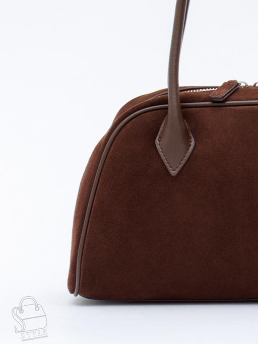 Сумка женская кожаная 88018NN coffee Natale Navetta