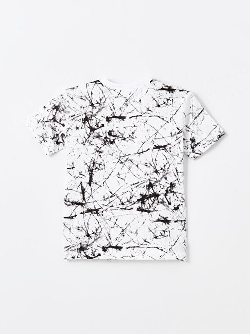 Bisiklet Yaka Desenli Erkek Bebek Ti??rt ve ?ort 2li Tak?m - Waikiki фото 3