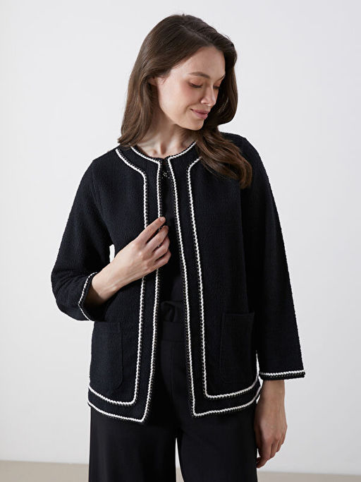 Bisiklet Yaka Nak??l? Kad?n H?rka