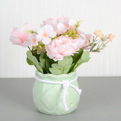 Цветочная композиция цветы 19 см/ 712-50 /уп 60/ - Галеонтрейд фото 4