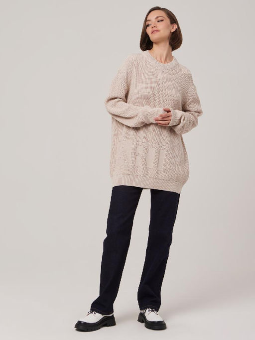 Джемпер женский 1231153008 beige - Eleganzza фото 3