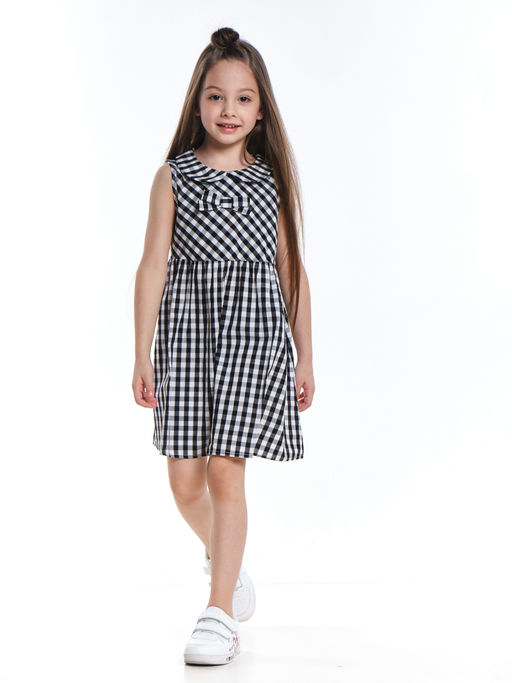 Платье в клетку UD 3288 черный - Mini maxi фото 4