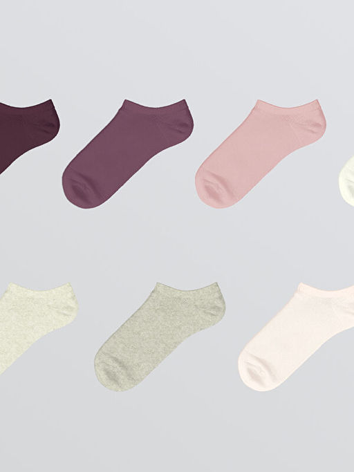 Kad?n Sneaker ?orap 7li