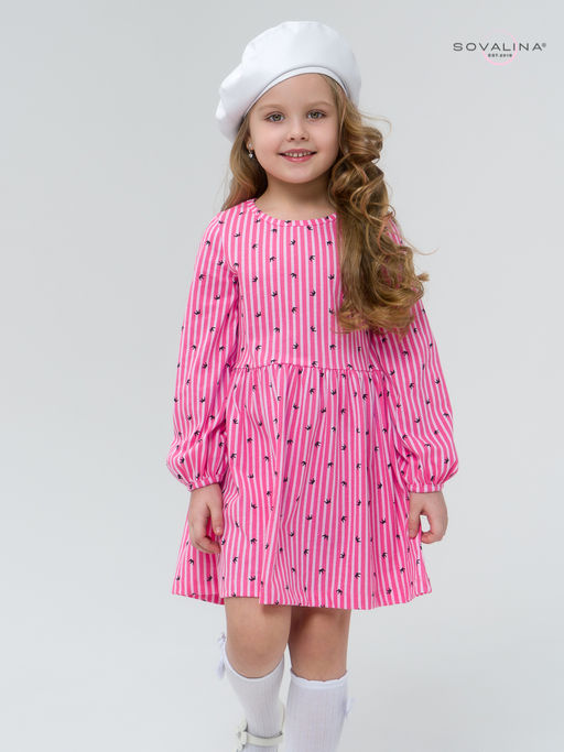 Платье Моана короны полоска - Sovalina фото 6