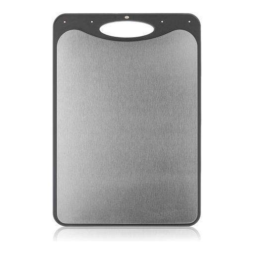 Доска разделочная Walmer Steel Back 39х27 см., цвет хром  фото 2