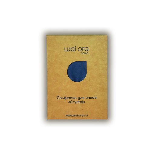 Салфетка для очков Crystal (Стальной) - Wai ora фото 4