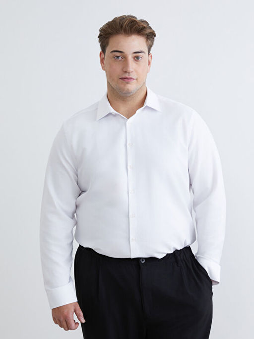 Slim Fit Uzun Kollu Arm?rl? Erkek G?mlek