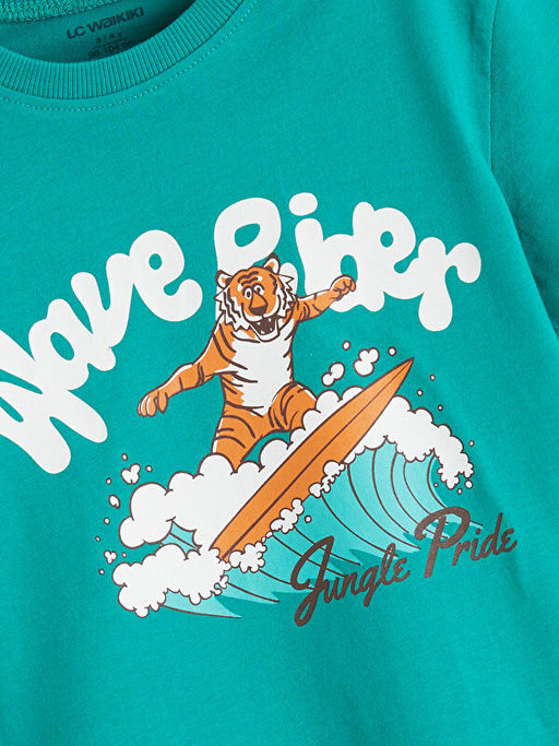 Bask?l? Erkek ?ocuk Penye Ti??rt 2li