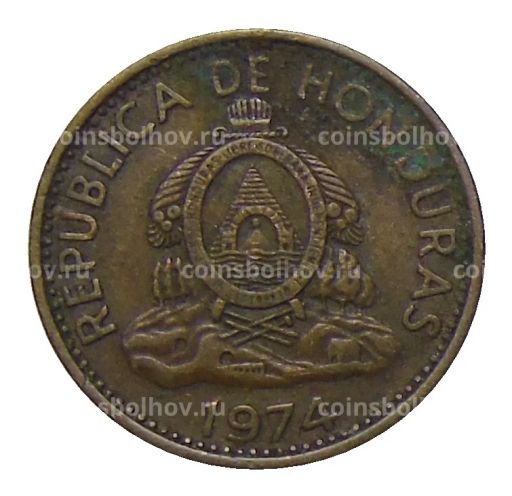 1 сентаво 1974 года Гондурас