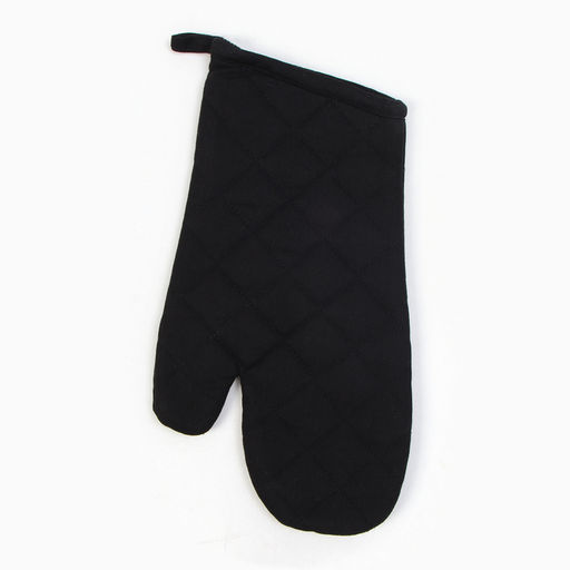 Набор кухонный Этель, цв. чёрный: варежка-прихватка 15х30 см, прихватка 18х21 см  фото 4