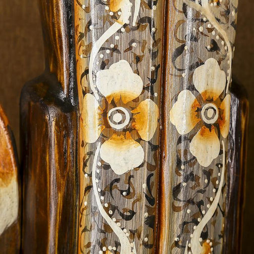 Сувенир «Кошка», 100 см, дерево, коричневый