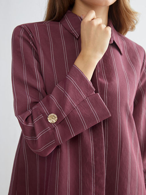 ?izgili Kad?n G?mlek Tunik