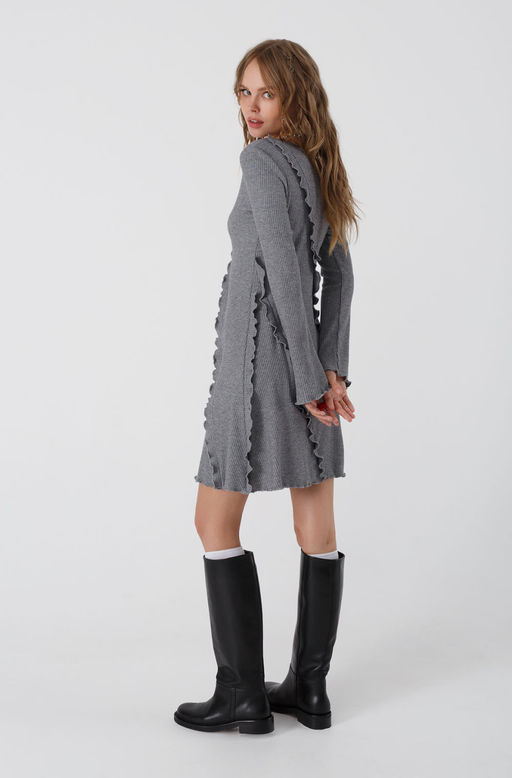 Платье Pirs 3438 серый  фото 4