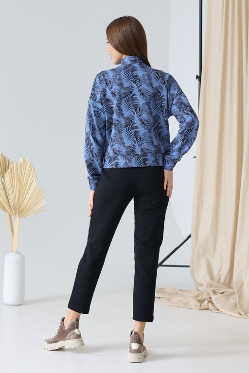 Жакет женский 269L3 джинса/набивка - Solo mio фото 4