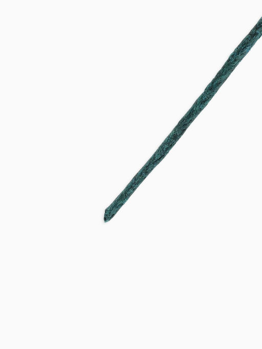 Шнур вощеный из полиэстера d=1 мм, L=65-70 м, зелёный