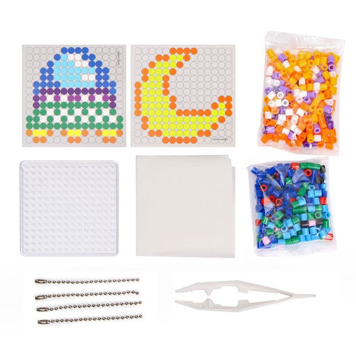 Термомозаика Космические приключения с пинцетом, брелоком