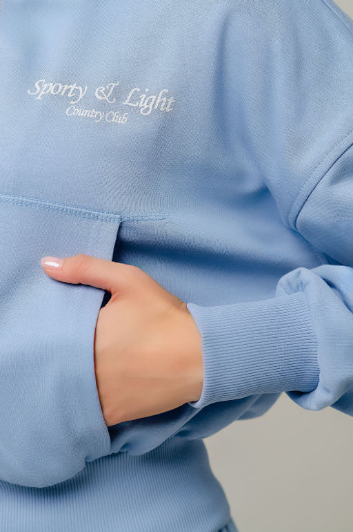 Арт. 2539/1 Костюм женский с брюками 42-48 (4 шт) Цвет:Голубой - Калинка фото 18