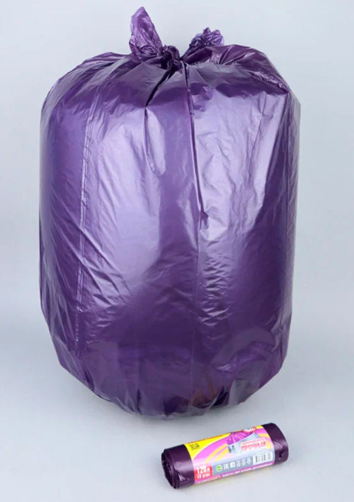 Avikomp пакеты для мусора, 120л*10шт, Двухслойные, Уникальные технологии, (лавандовые), 25 мкм