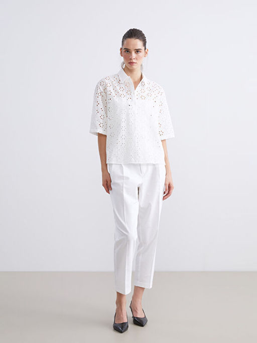 Ajurlu Brode Kad?n G?mlek