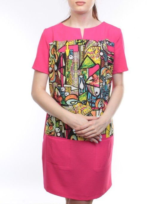 P202 Платье женское (100% полиэстер)