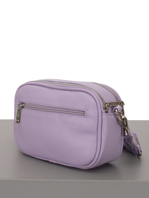 LACCOMA сумка Торри-Ф826-сиреневый эко кожа хлопок  фото 2