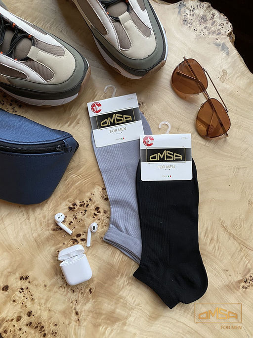 OMSA ACTIVE 102 носки муж.* - nero  фото 8