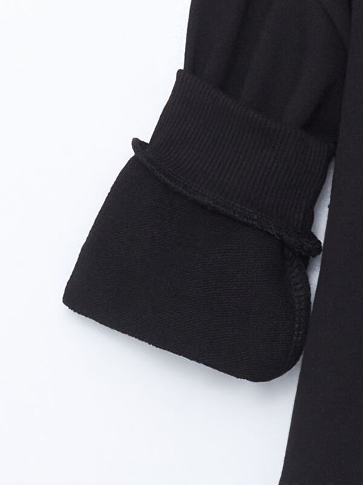 Bisiklet Yaka Uzun Kollu Bask?l? Erkek Bebek Sweatshirt - Waikiki фото 3