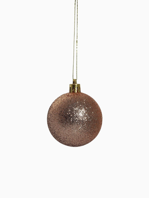 Ёлочные игрушки Мелодия ассорти люкс, шары новогодние, d=6 см, набор 24 шт., бело-золотой - Зимнее волшебство фото 17