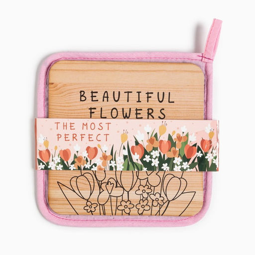 Набор кухонный Доляна The most beautiful: прихватка, подставка под горячее  фото 7