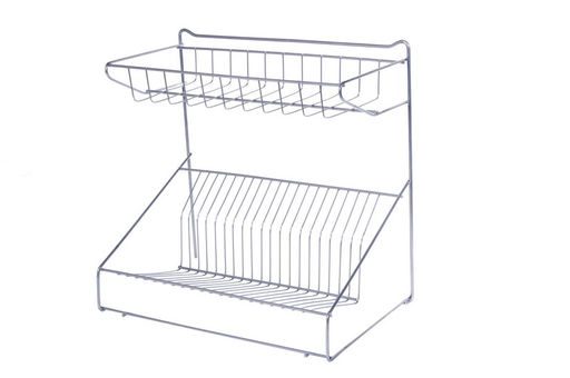 _Сушилка для посуды универсальная (38,5*38,5*24см) хром, арт. АМ 01С, АЛТ 01С