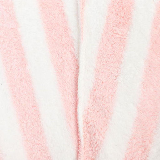 Чалма для сушки волос Этель Полоски, цв.розовый, 65*25 см, 100% п/э  фото 4