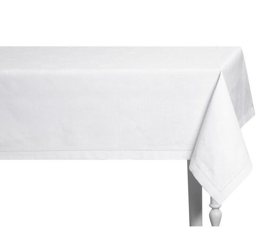 Скатерть Премиум Ренессанс-белая 140*180 см. п/лен - Лен поволжья фото 2