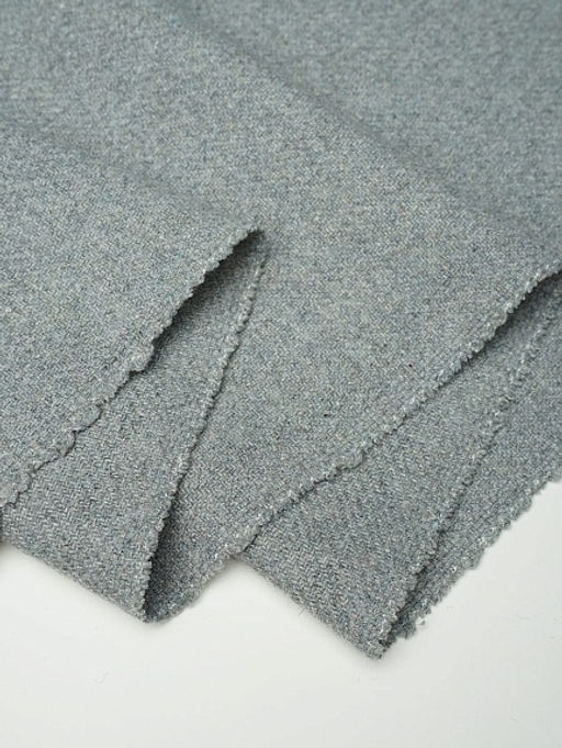 Шерсть пальтово-костюмная Твид цв.Св.серо-голубой, ш.1.5м, шерсть-50%, п/э-50%, 380гр/м.кв - Купава фото 8