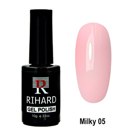 N05 Rihard Milky Gel Polish Гель-лак - коллекция пудровых оттенков, 10 мл