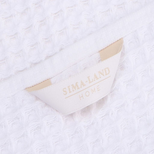 Полотенце вафельное SL HOME: Boho «Блан де Блан» 90×150 см, хлопок 100%, белое