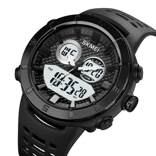 Часы наручные Skmei мужские электронные спортивные 2014black-white