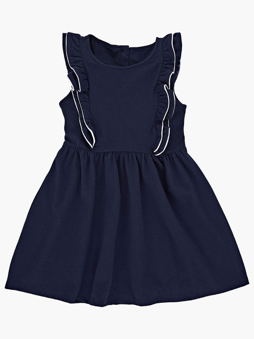 Платье для девочки UD 1541 синий - Mini maxi фото 4