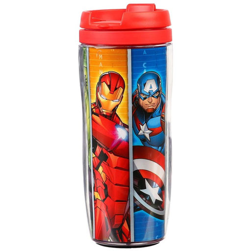 Термостакан детский со вставкой, 350 мл «Супер-герои», Мстители