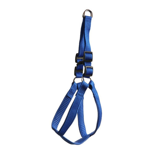 Шлейка Комфорт комбинированная, 1,5 см, ОШ 36-50 см, ОГ 40-55 см, синяя - Пижон фото 6