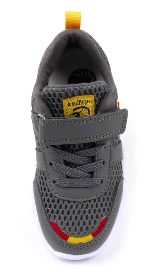 AL 4107 Полуботинки типа кроссовые детские, серый - Antilopa фото 4